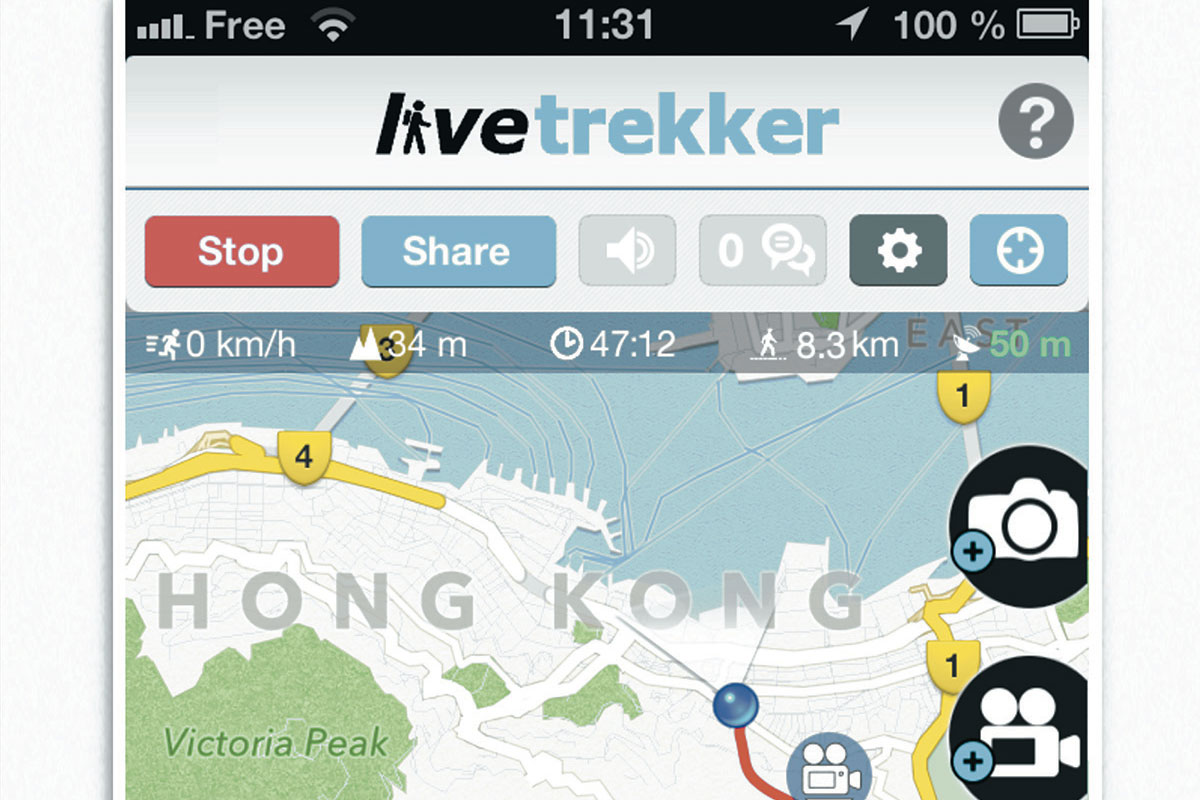Live-Trekker-app