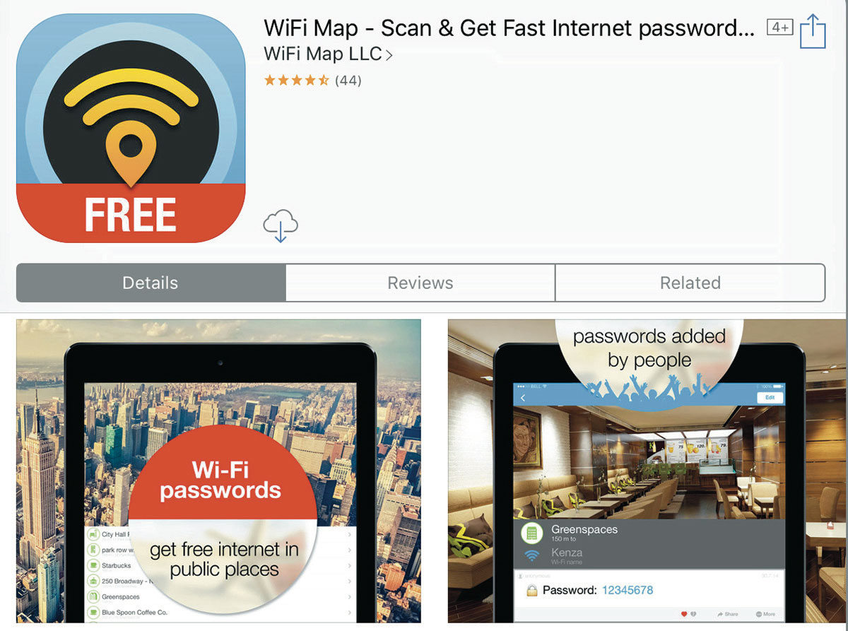 WiFi-Map-app